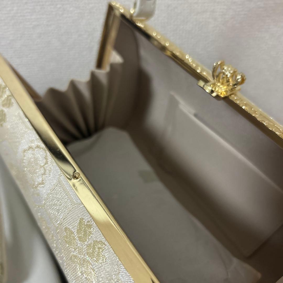 【新品未使用】草履バッグのセット　和装　シルバー系
