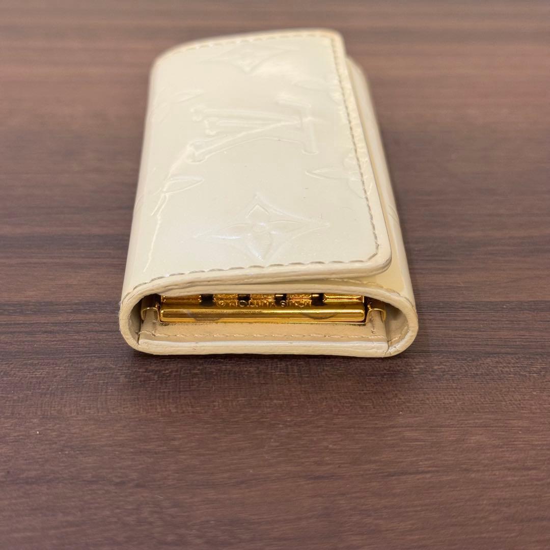 【箱付】 LOUIS VUITTON キーケースミュ ルティクレ4 ヴェルニ
