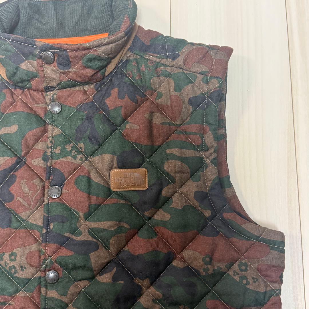 THE NORTH FACE Mサイズ 迷彩キルティングベスト