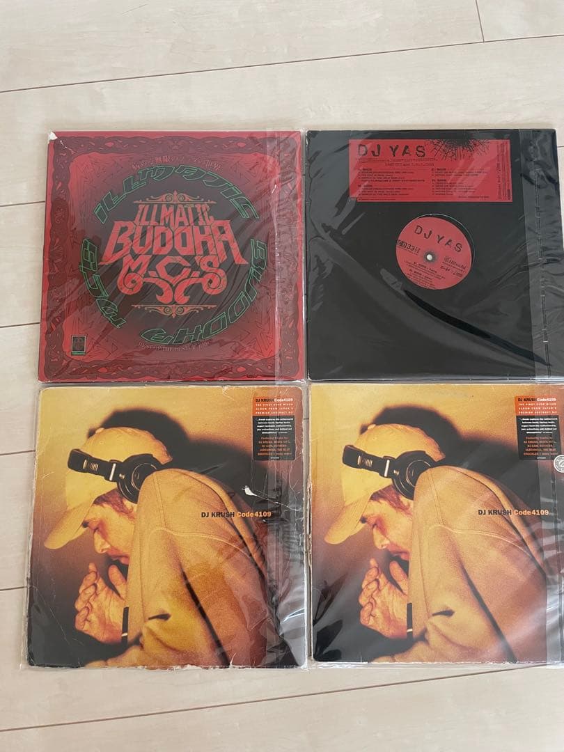 日本語ラップ　4枚セット buddha bland, dj krush
