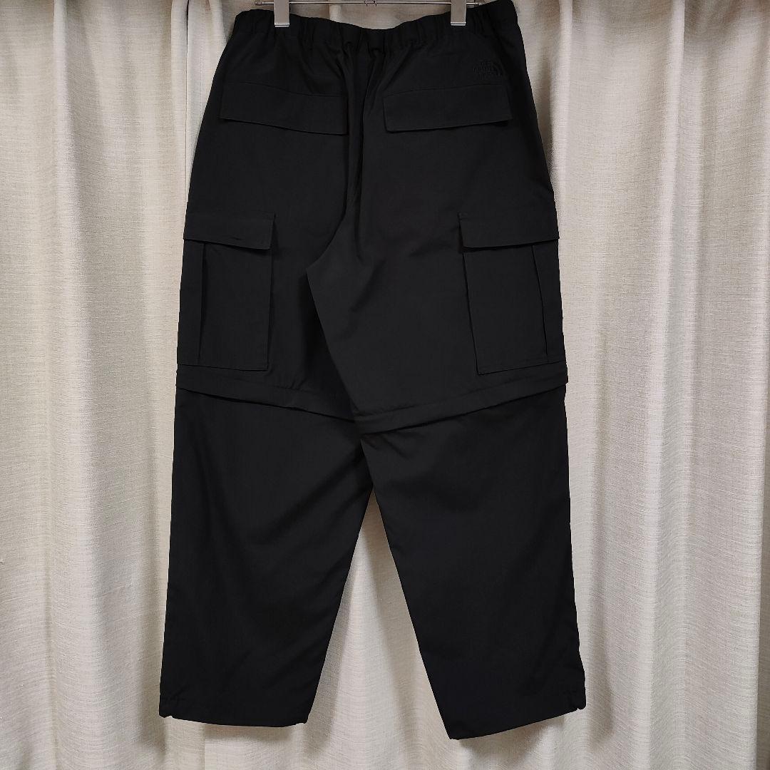 ノースフェイス ジップオフカーゴパンツ L ブラック NB32532