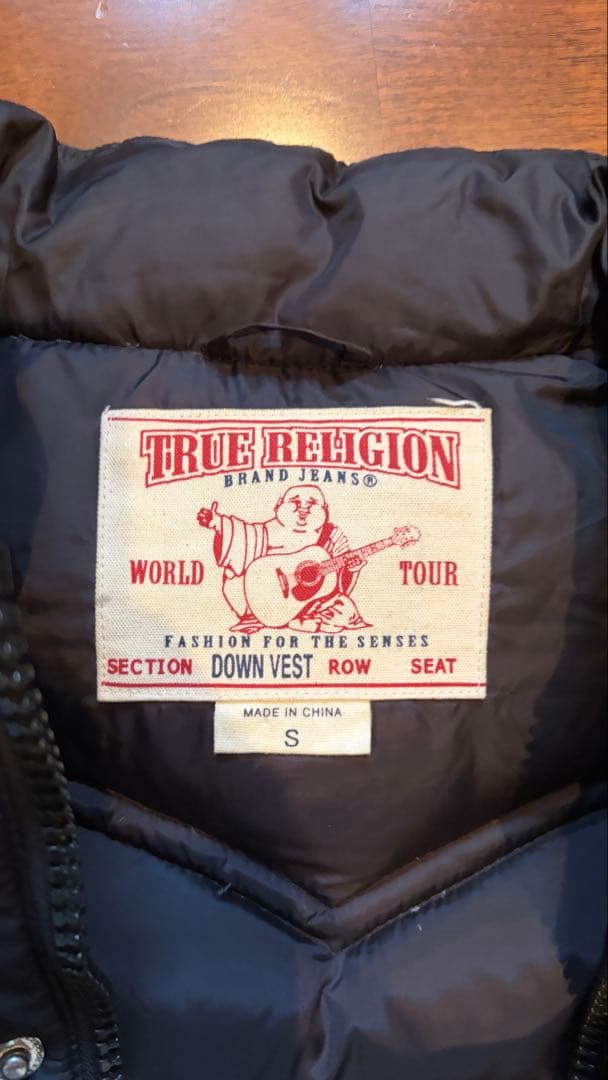True religion ダウンベスト