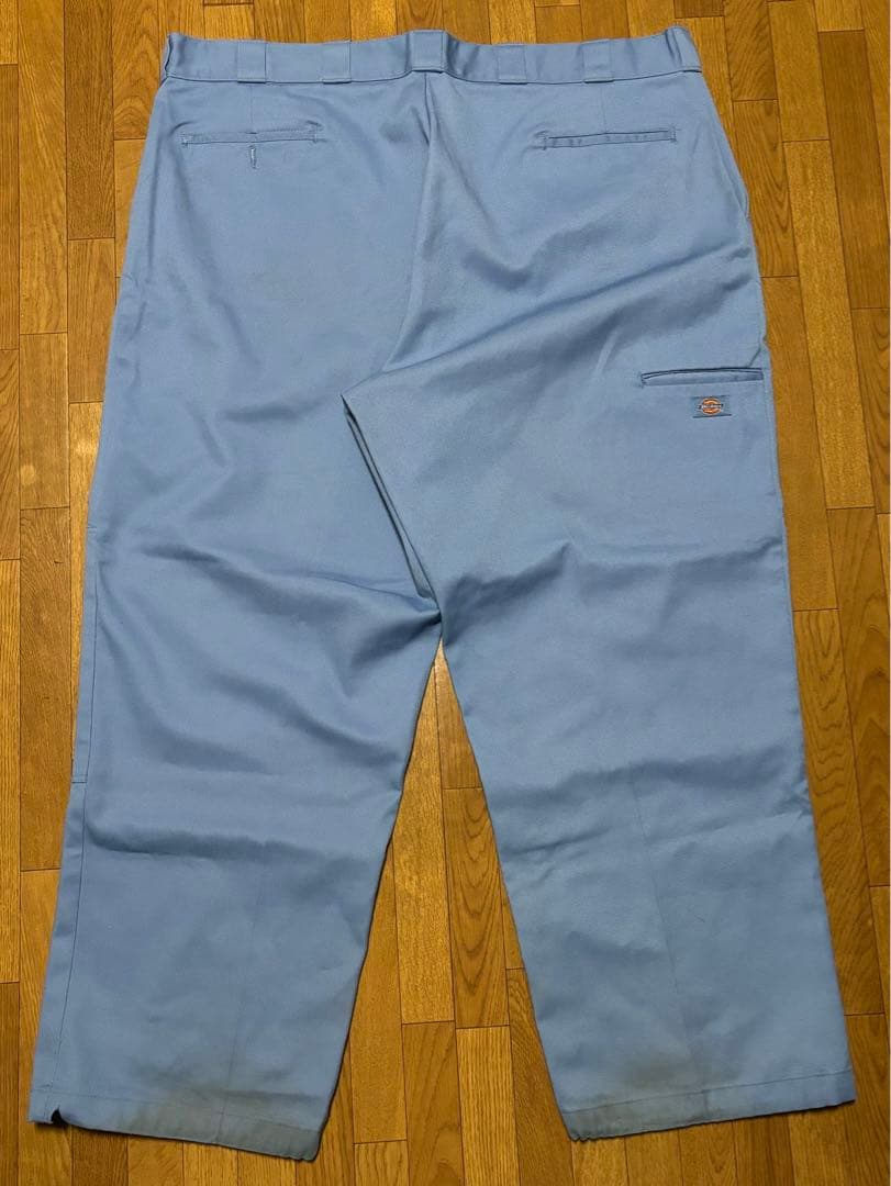 Dickies ダブルニー ライトブルー 46×30