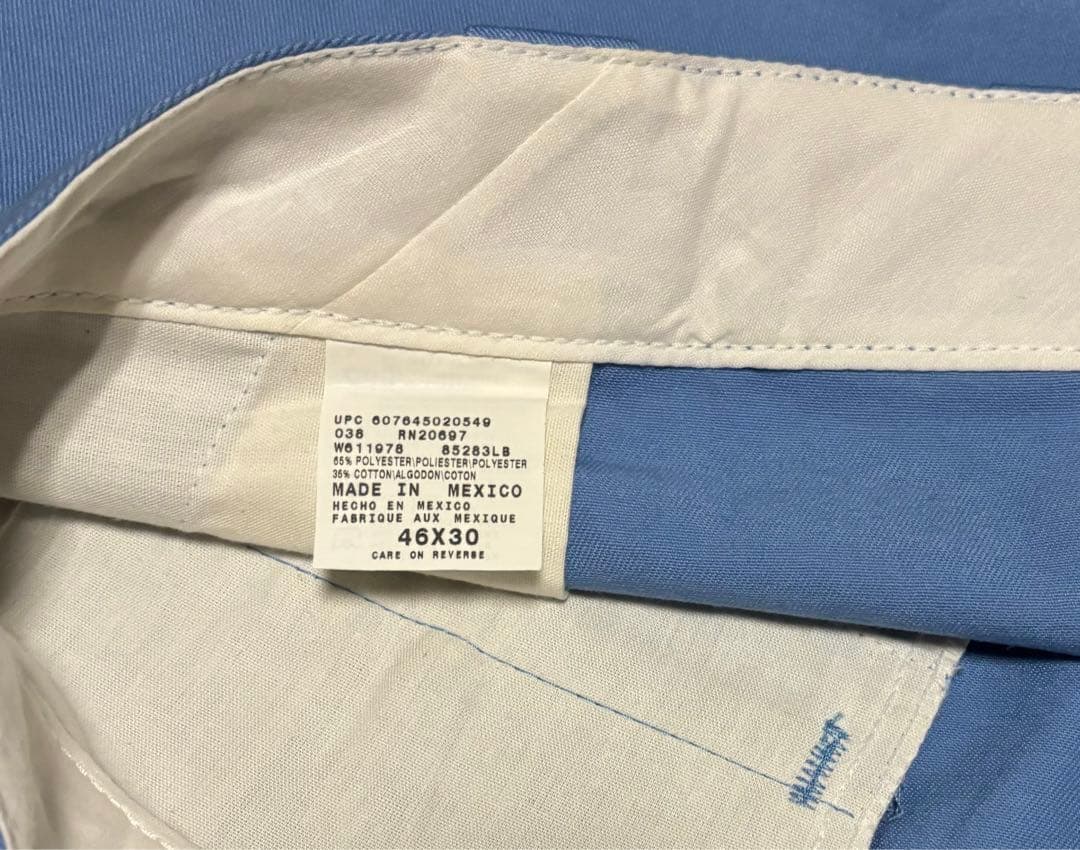 Dickies ダブルニー ライトブルー 46×30