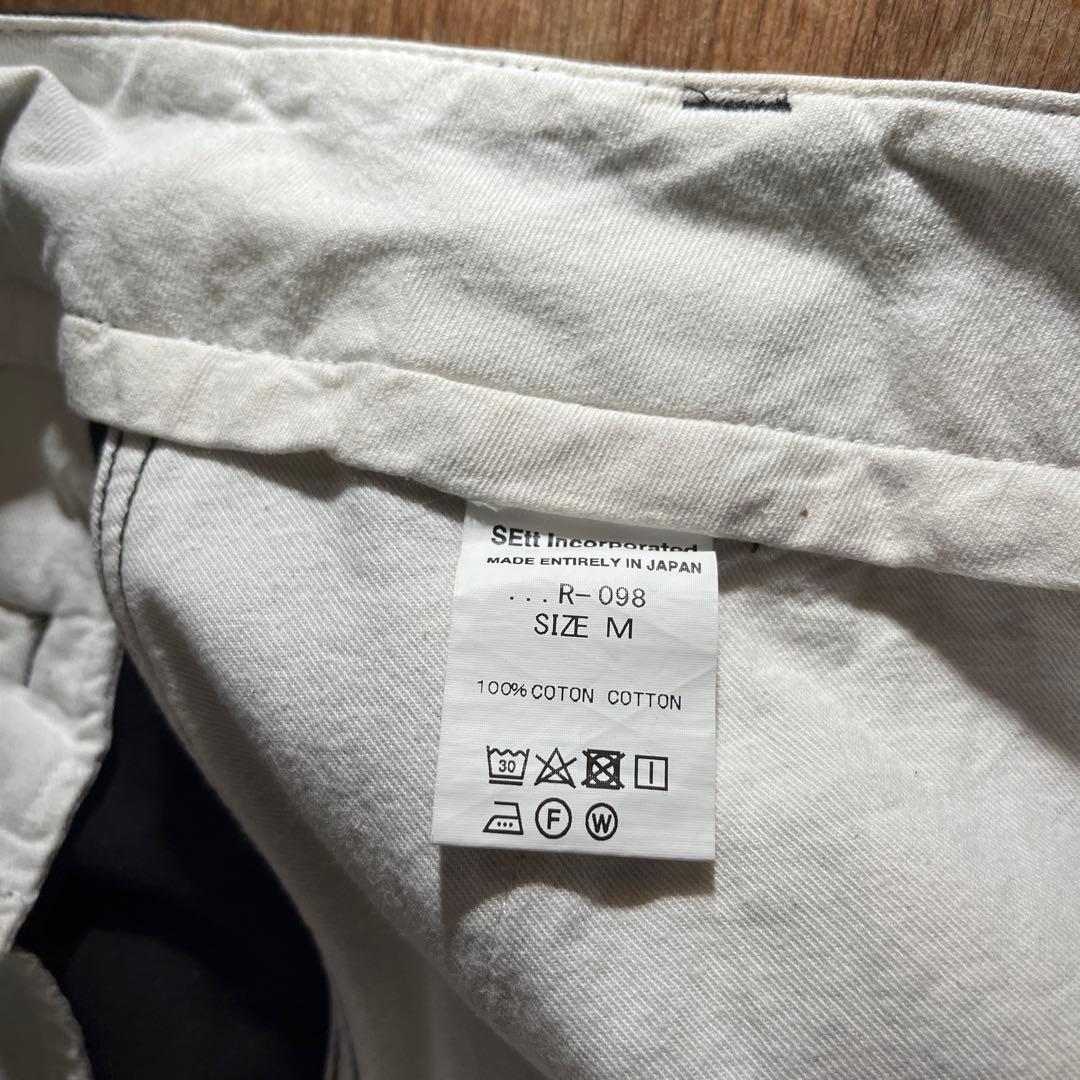 マウンテンリサーチ ペグトップパンツ ブラックＭサイズ