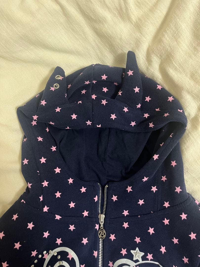 cat ear hoodie ♡ y2k fairy grunge