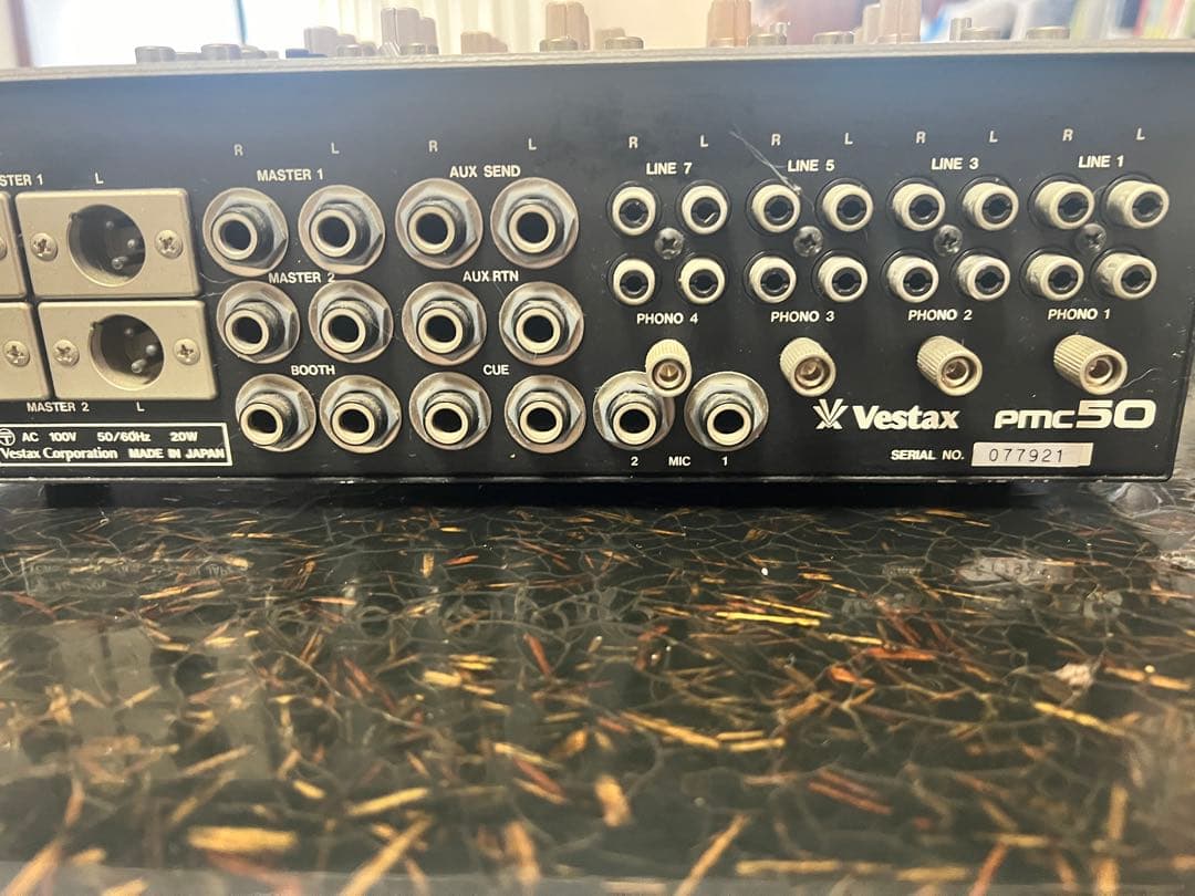 【廃盤名機】Vestax PMC-50A 通電OK ジャンク