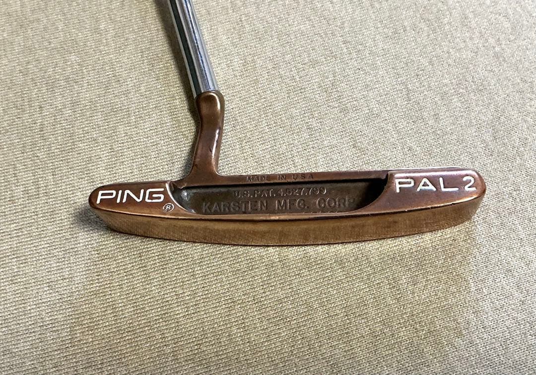 虎大福　PING PAL2 ベリリウムカッパー パター VAULTカバー付