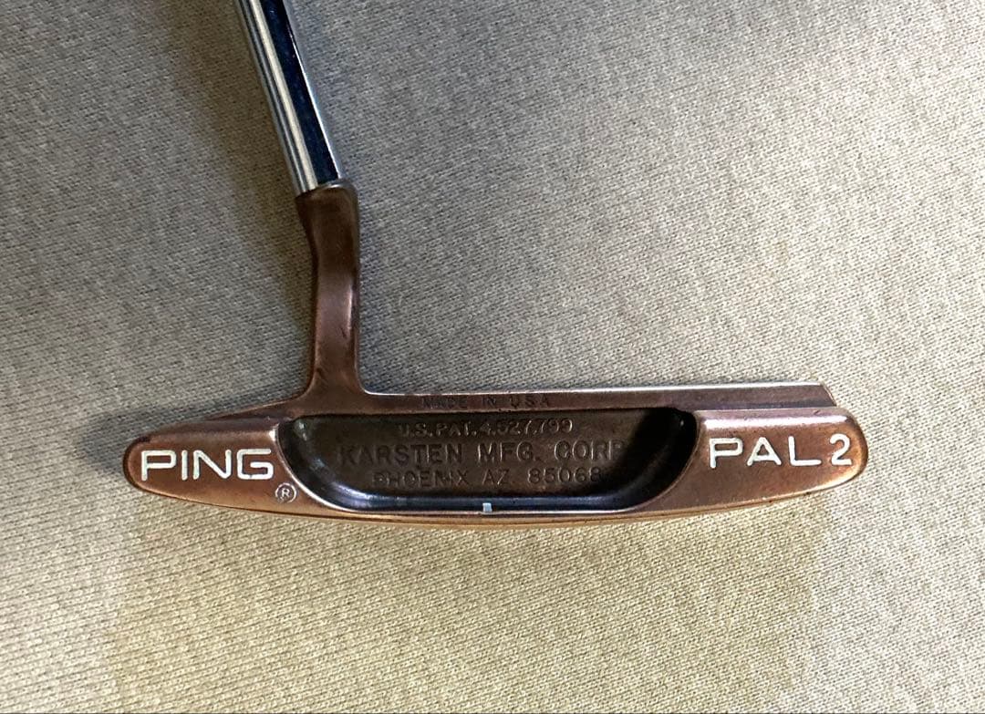 虎大福　PING PAL2 ベリリウムカッパー パター VAULTカバー付