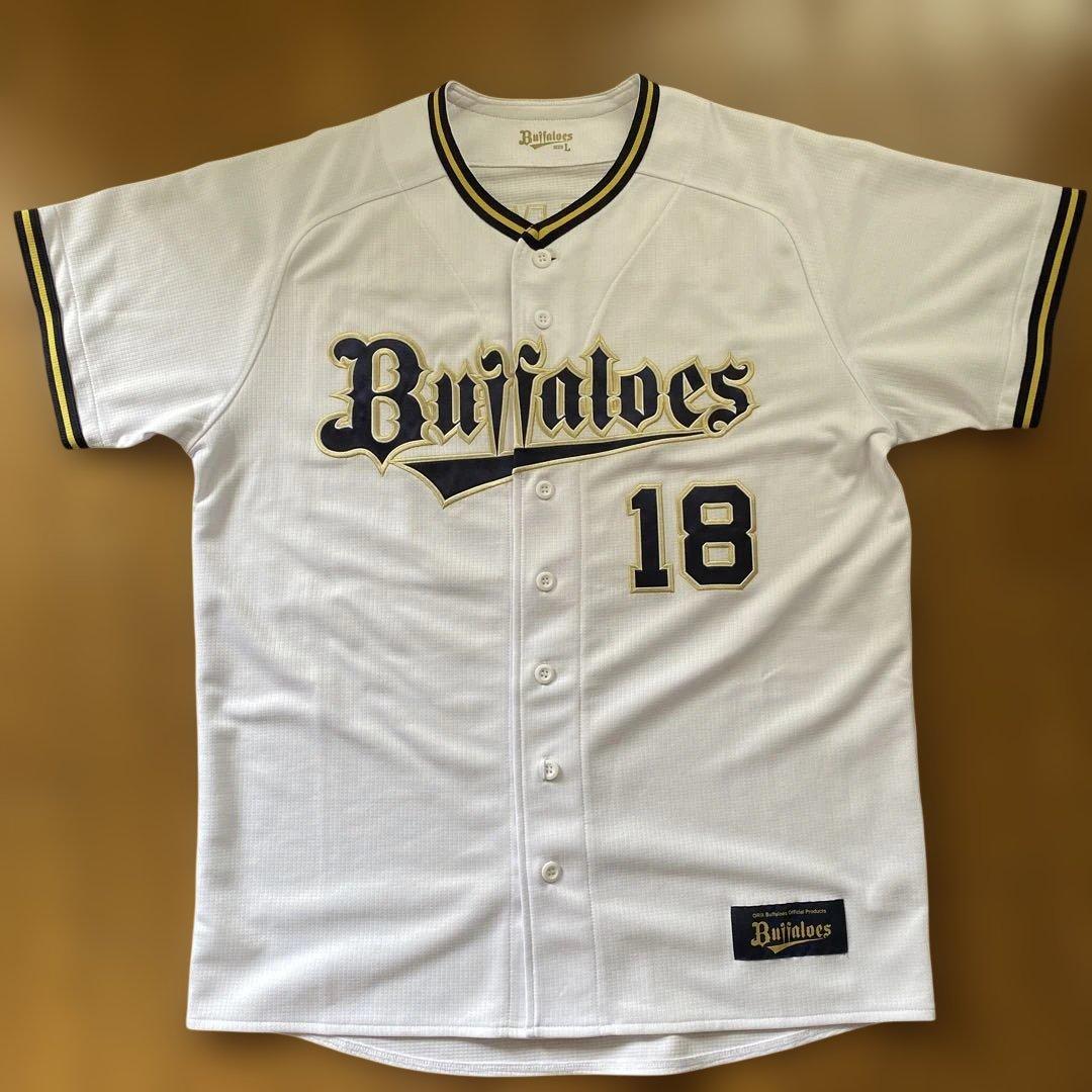 【極美品】Lサイズ　Buffaloes ユニフォーム YAMAMOTO 18
