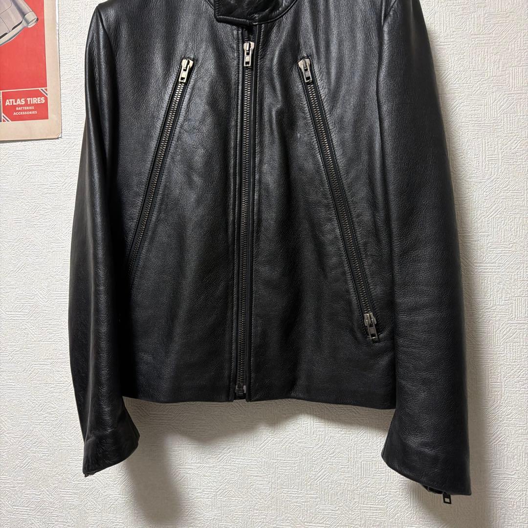 極上　マルジェラ　maison margiela ライダースジャケット　48
