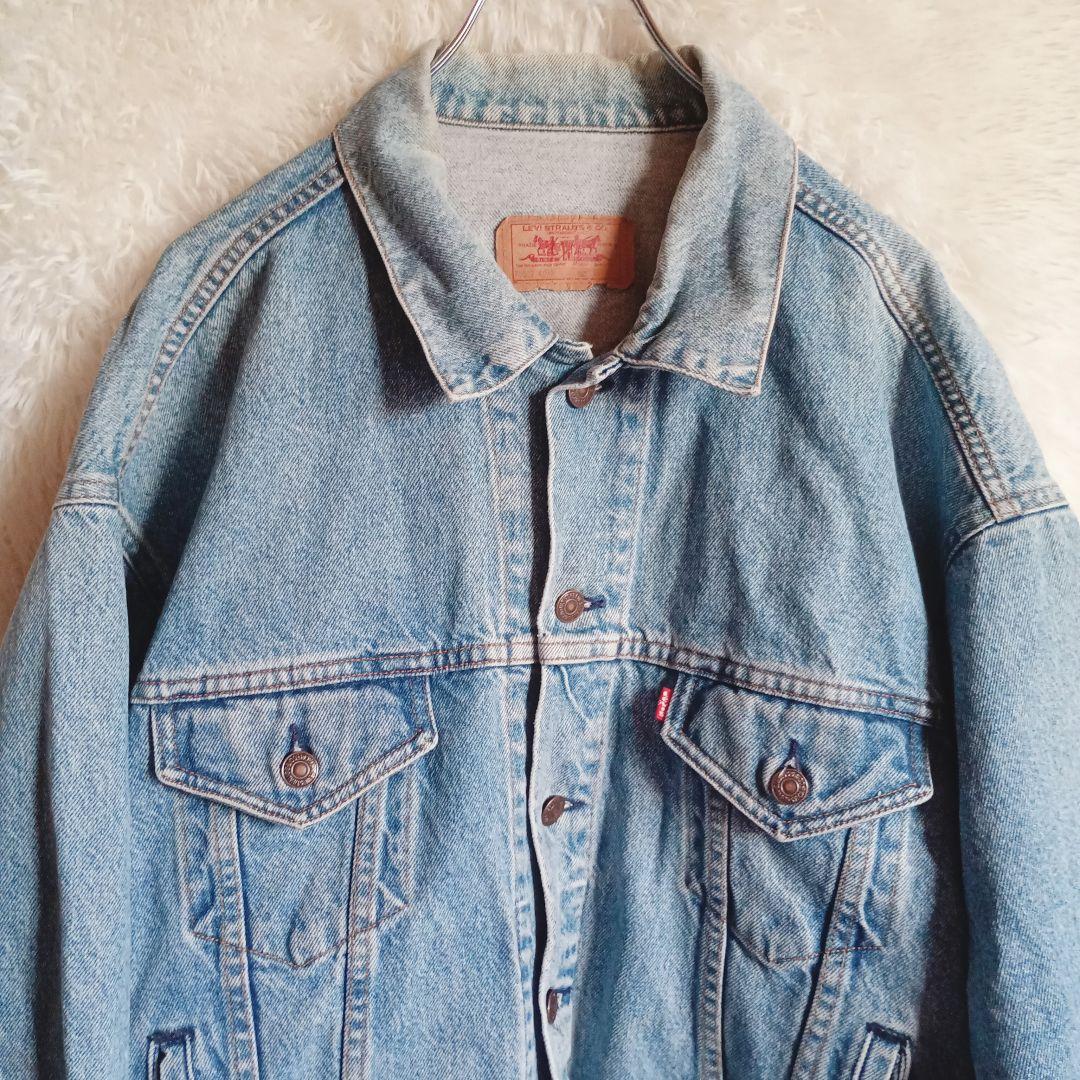80s USA製 XL Levi's 70507 トラッカージャケット