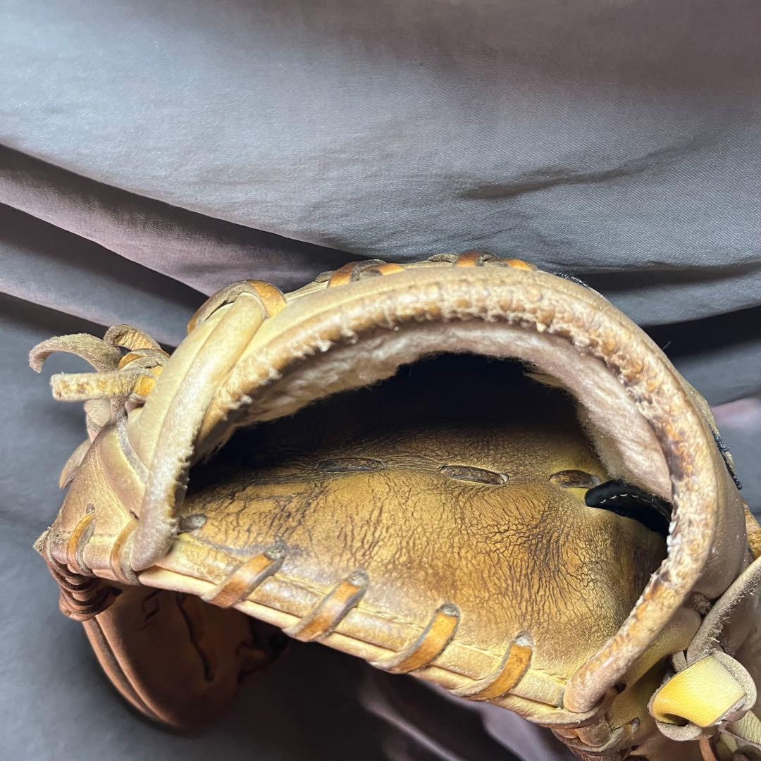 Mizuno グローバルエリート　硬式内野手用グローブ キャメル
