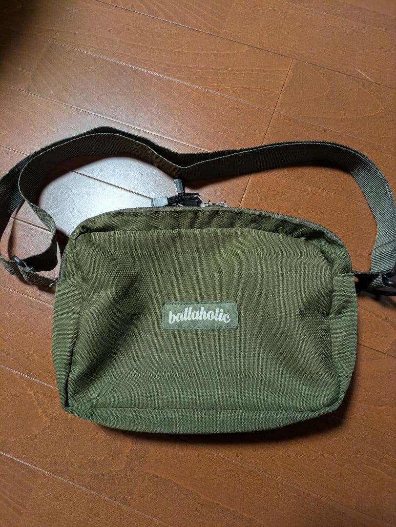 バスケ用バッグ ballaholic city sholder bag khaki