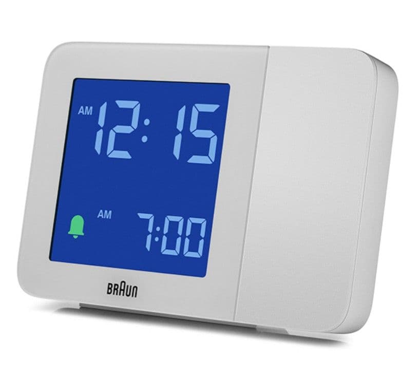 BRAUN / ブラウン Projection alarm clock BC15