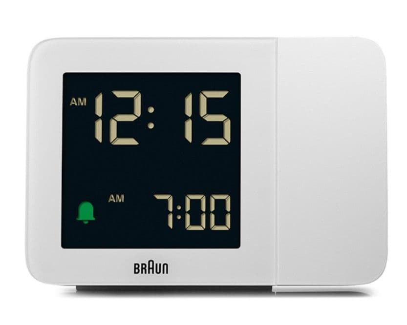BRAUN / ブラウン Projection alarm clock BC15