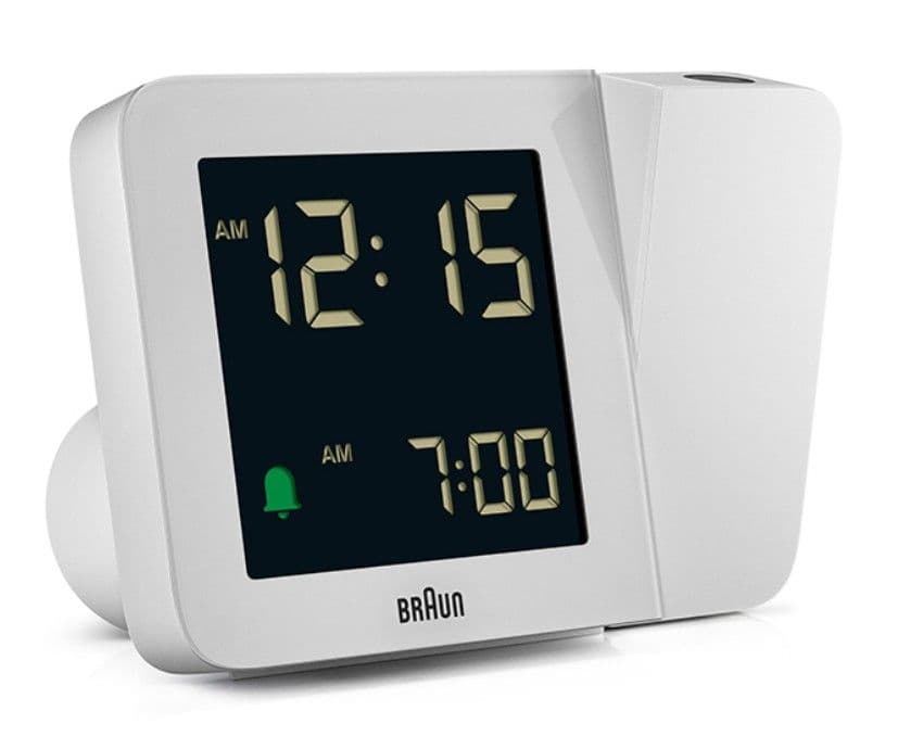 BRAUN / ブラウン Projection alarm clock BC15