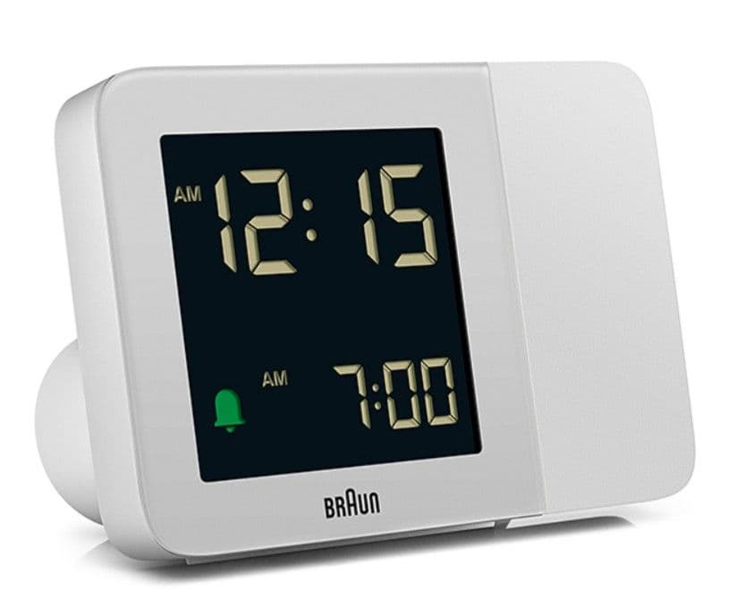 BRAUN / ブラウン Projection alarm clock BC15