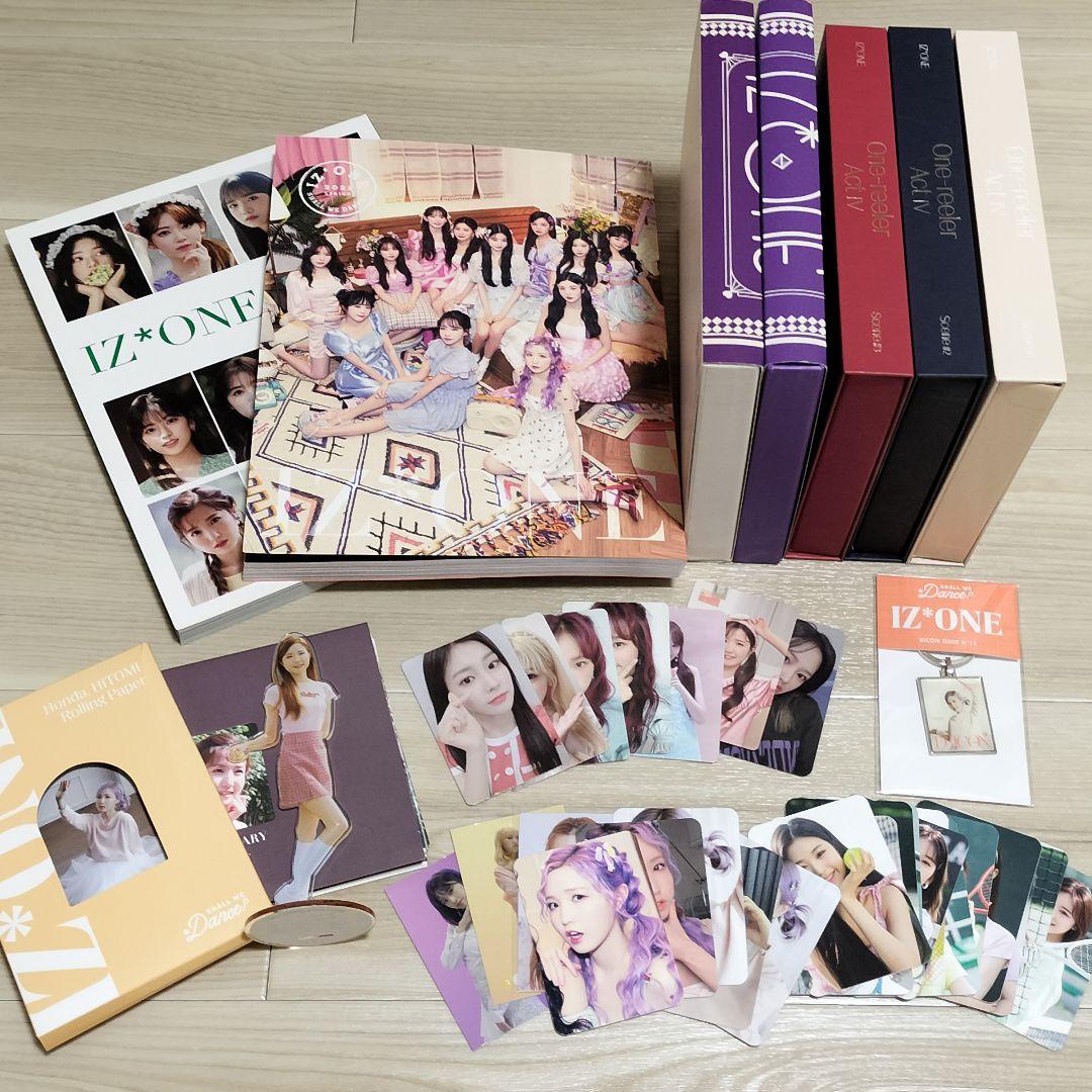 IZ*ONE アルバム トレカ まとめ売り dicon 本田仁美