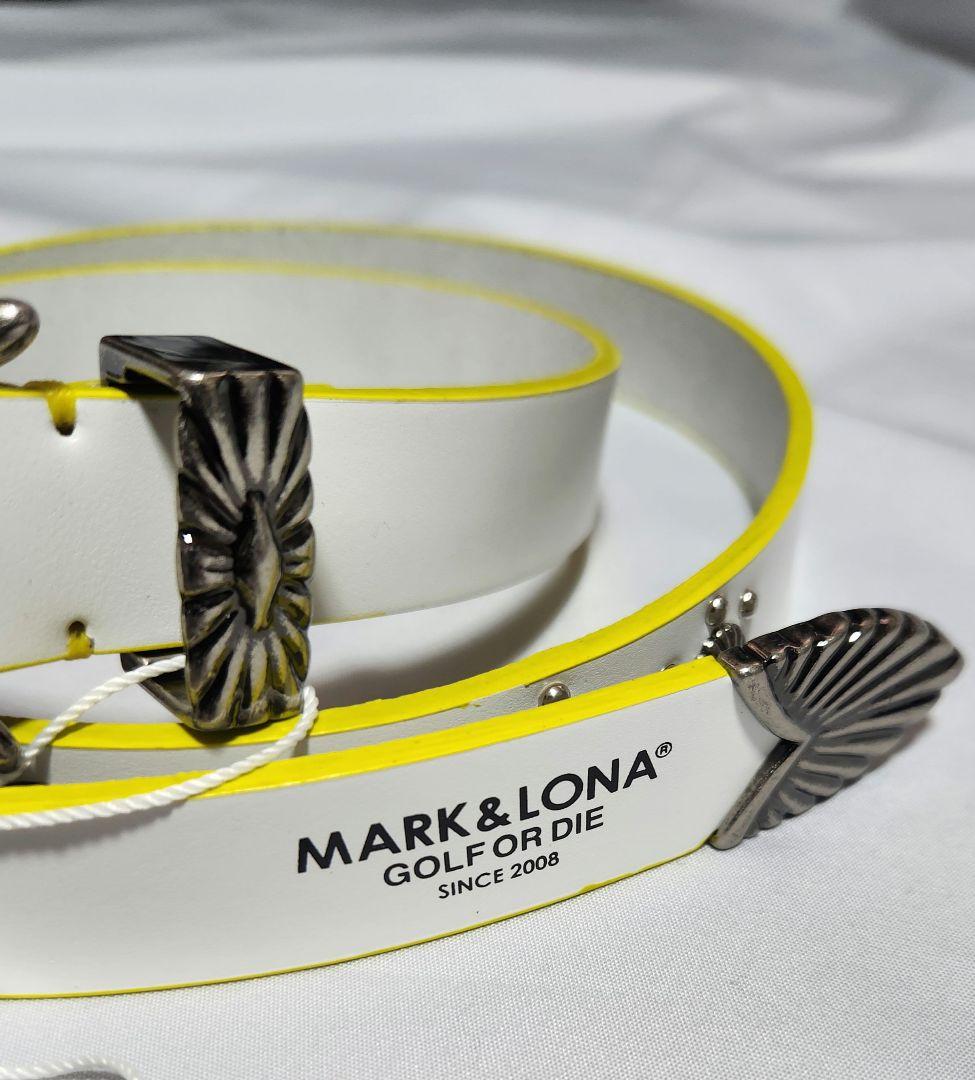 MARK & LONA ホワイトベルト
