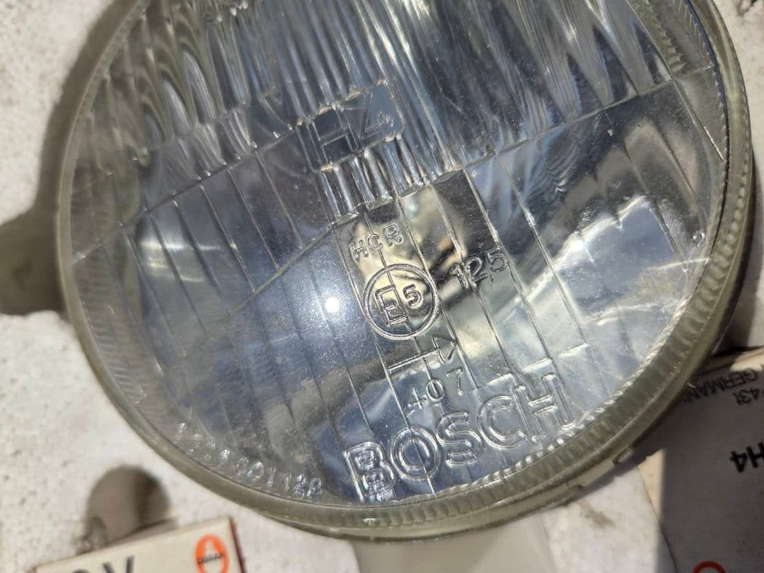 BOSCH ボッシュ　Halogen　旧車　ヘッドライト