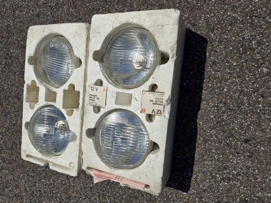 BOSCH ボッシュ　Halogen　旧車　ヘッドライト