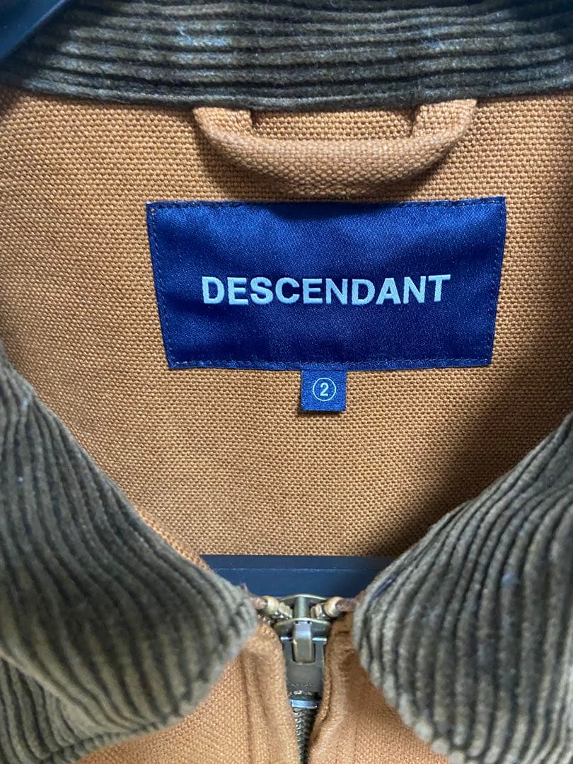 DESCENDANT ブラウンコットンジャケット