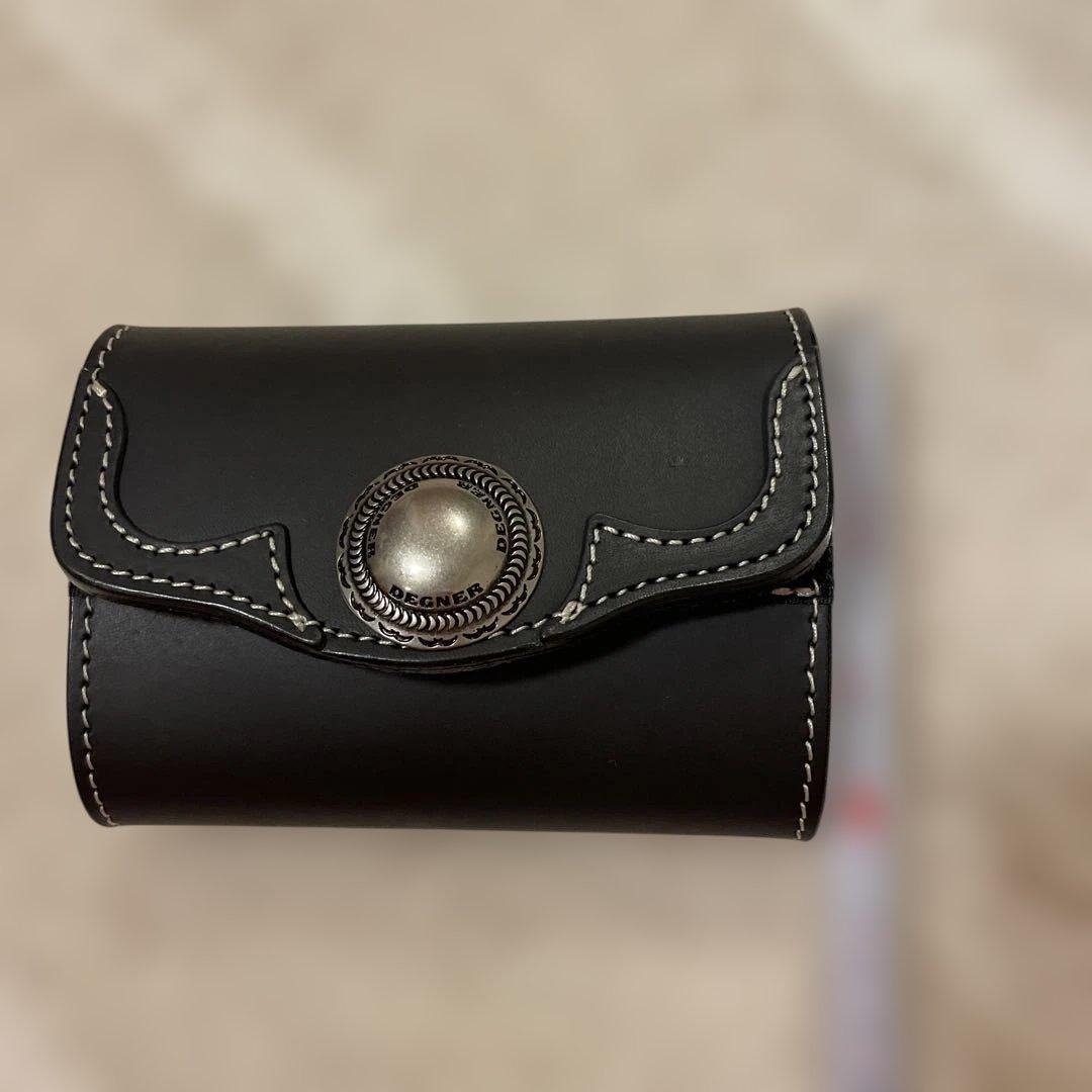 DEGNER ブラックレザー ETCホルダー