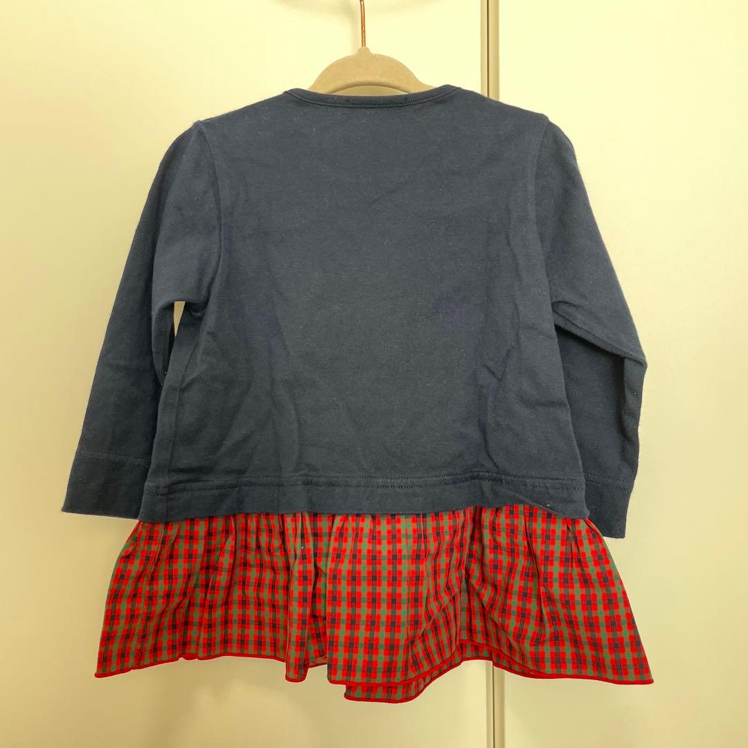 ファミリア　長袖チュニックTシャツ