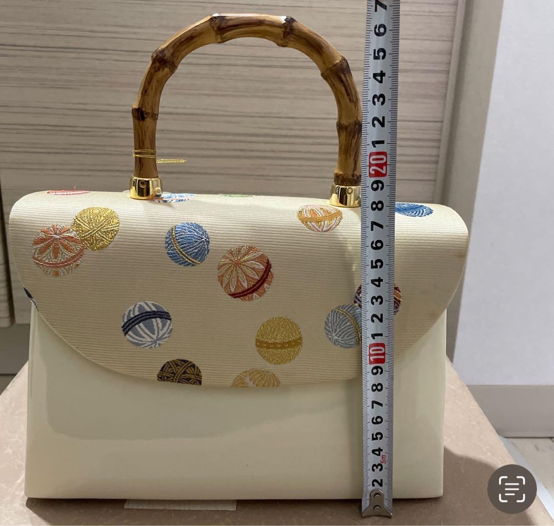 沙織　和装用バッグと下駄のセット