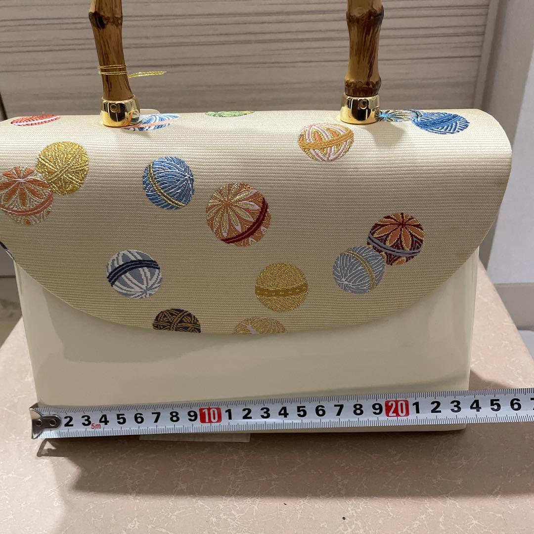 沙織　和装用バッグと下駄のセット
