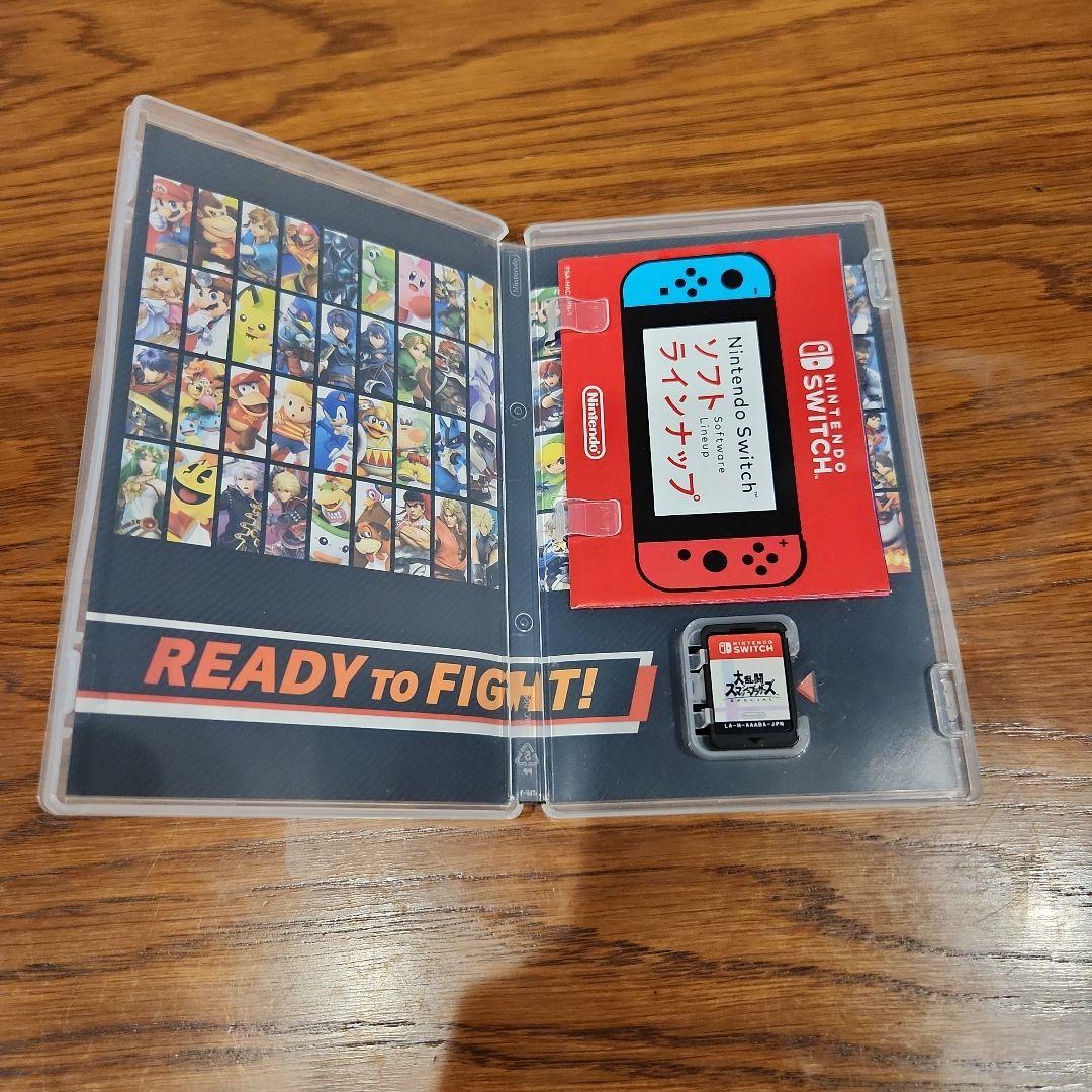 Switchソフト スプラ2 スマブラ ２個セット