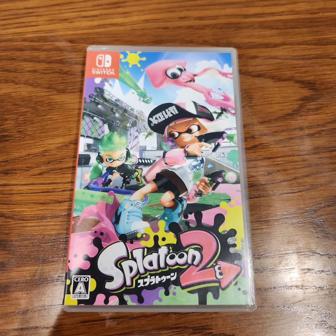 Switchソフト スプラ2 スマブラ ２個セット