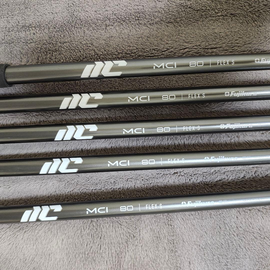mizuno Pro 223 new MCIシャフト 80 S #6〜PW 5本