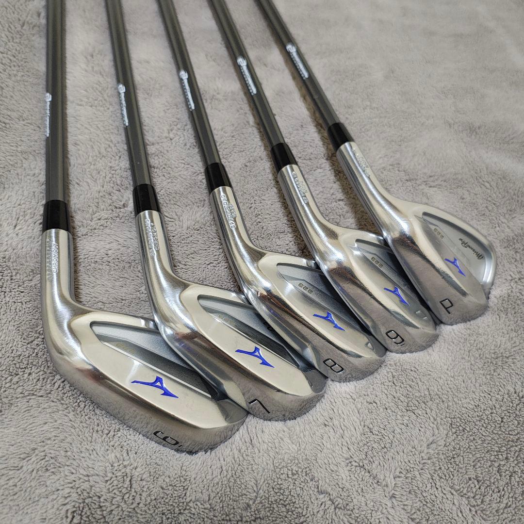 mizuno Pro 223 new MCIシャフト 80 S #6〜PW 5本