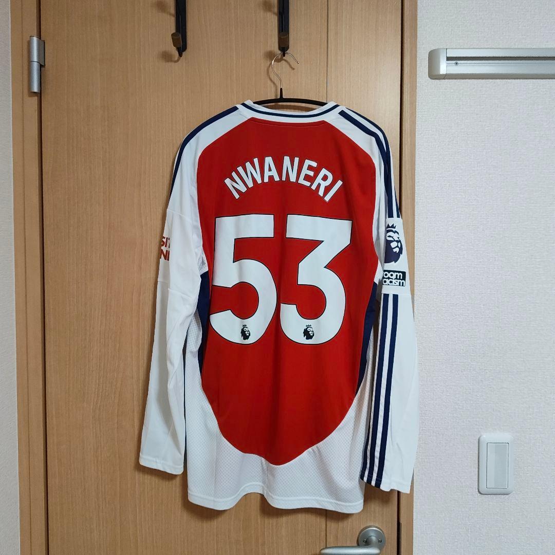 アーセナル NWANERI 53番 シャツ　ジャパン3xl ヌワネリ　正規品