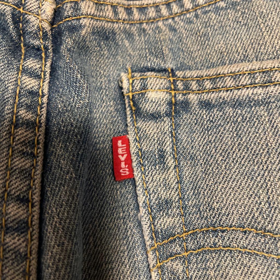 雰囲気抜群 LEVI'S 702 XX 復刻 赤耳 ユーズド W33 x L36