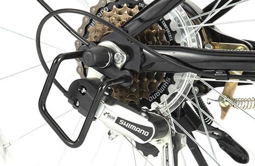 折畳自転車20インチ6段変速シマノ6段変速機付で快適走行!