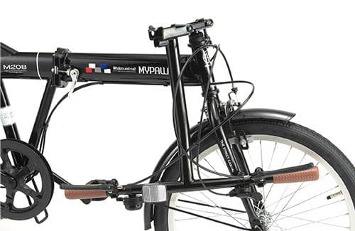 折畳自転車20インチ6段変速シマノ6段変速機付で快適走行!