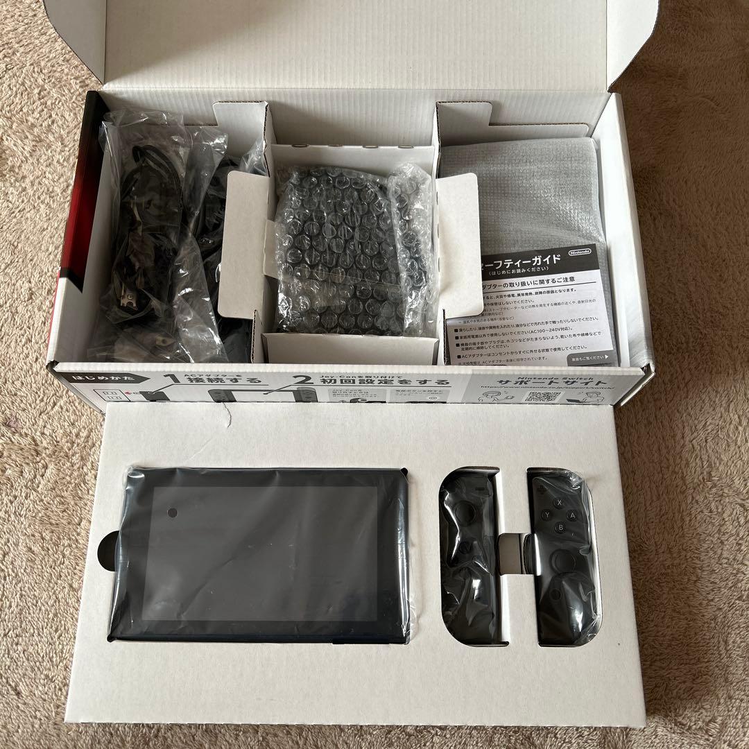 Nintendo Switch 本体 グレー　付属品完備　任天堂　スイッチ