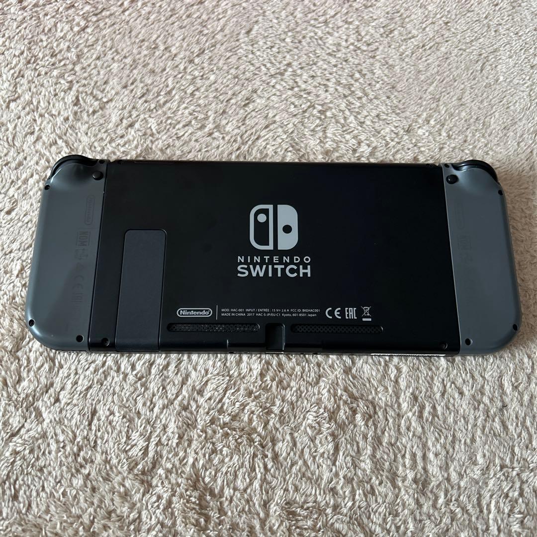 Nintendo Switch 本体 グレー　付属品完備　任天堂　スイッチ
