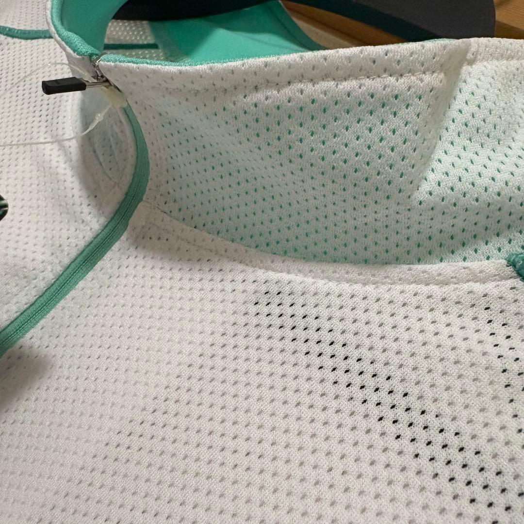 新品YONEX メッシュ ジップアップ ウォームアップウェア