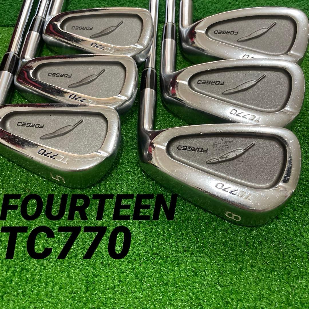 フォーティーンTC-770 アイアンセット モーダス105 S フォージド 6本