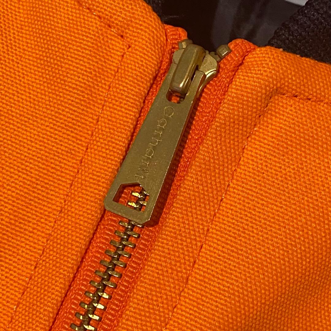 デッドストック　 カーハート Carhartt ダックベスト 中綿 フルジップ