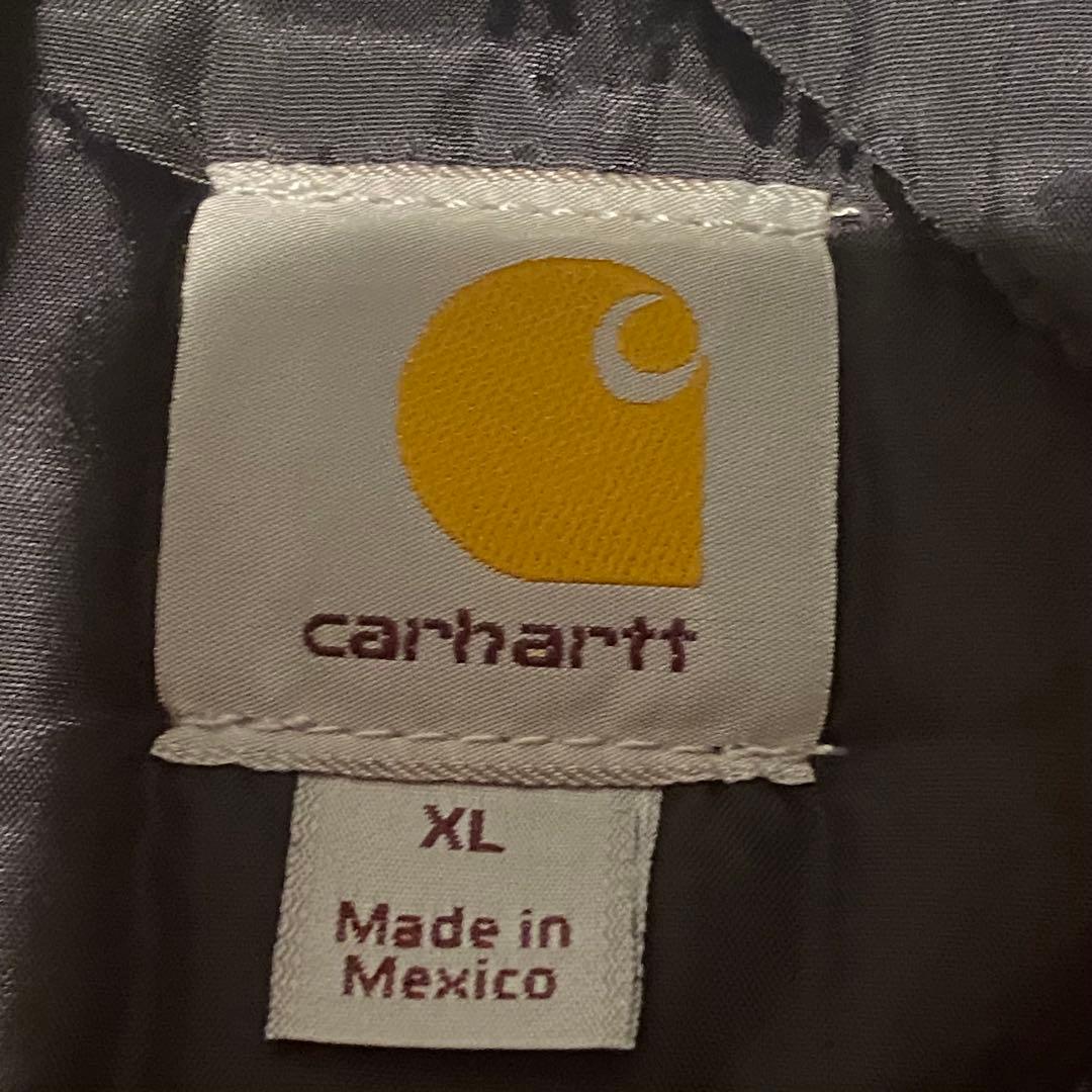 デッドストック　 カーハート Carhartt ダックベスト 中綿 フルジップ