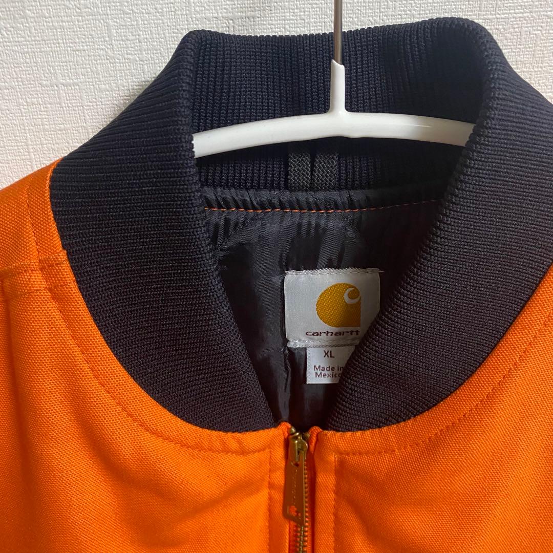 デッドストック　 カーハート Carhartt ダックベスト 中綿 フルジップ