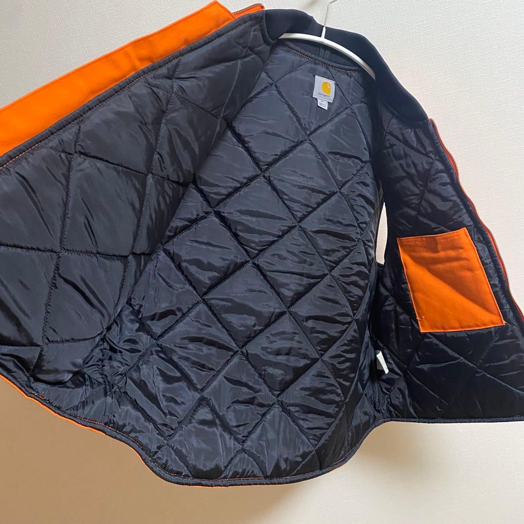 デッドストック　 カーハート Carhartt ダックベスト 中綿 フルジップ