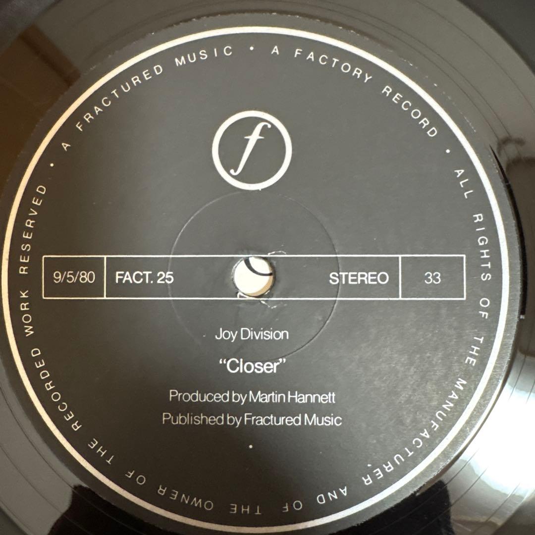 JOY DIVISION　/　「CLOSER」 + 「ATMOSPHERE」