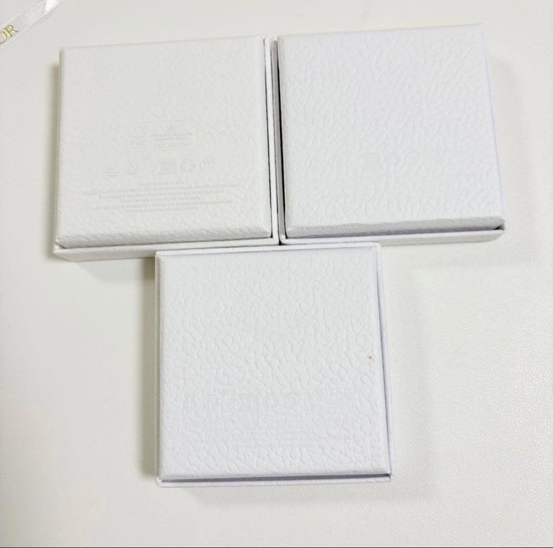 美品　ディオール　保存袋　空箱　2個セット　アクセサリー入れ　リボン付き