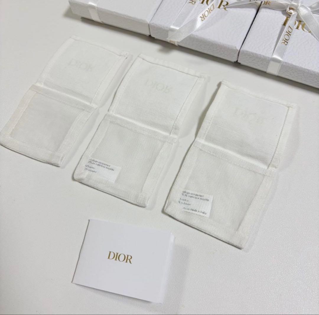 美品　ディオール　保存袋　空箱　2個セット　アクセサリー入れ　リボン付き